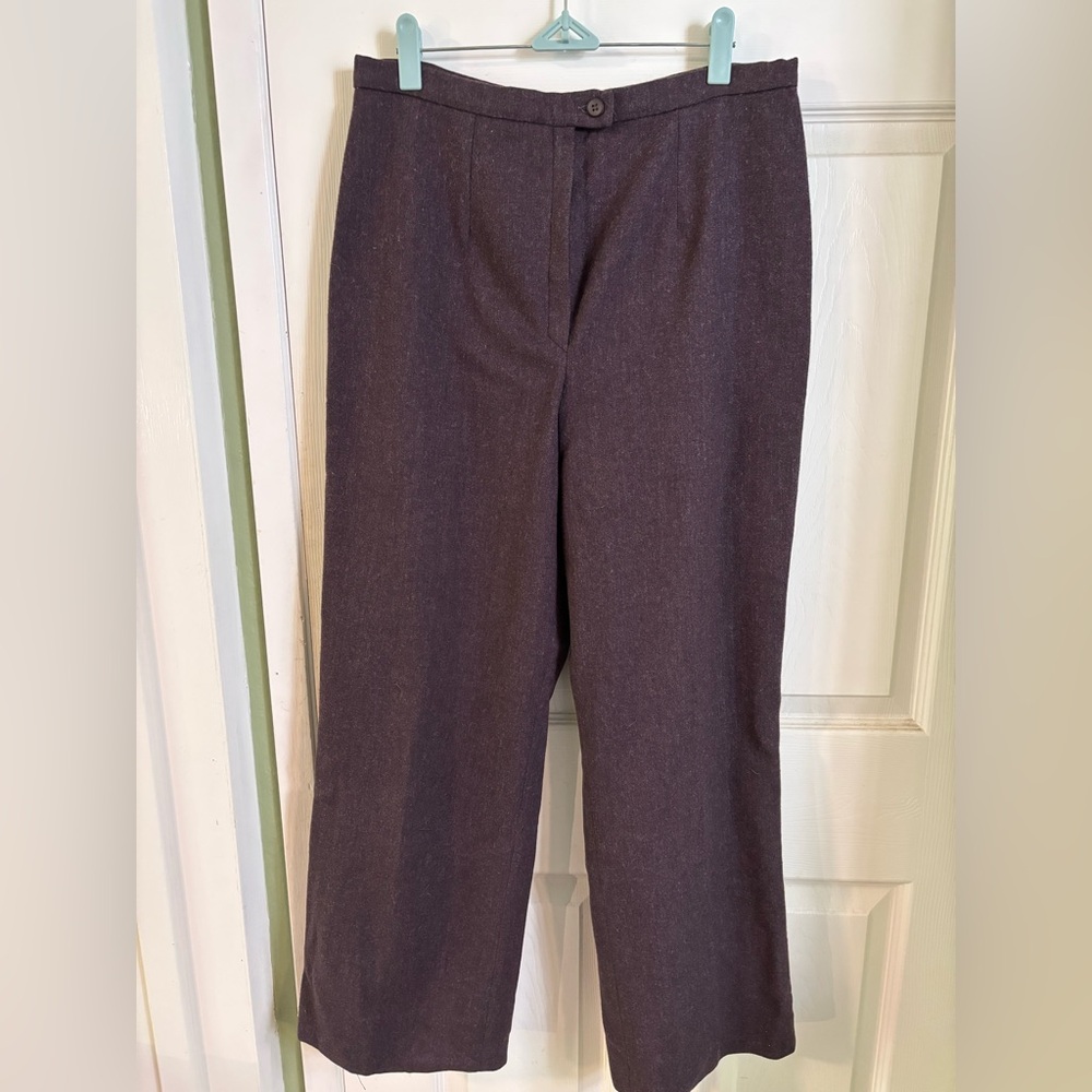 Pendleton purple wool pants